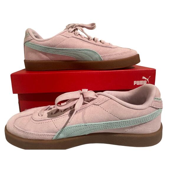 Puma Club II Era Suede Rose Mauve Safe Lake Size 8 - Picture 1 of 9